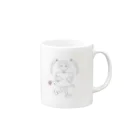 不安全ぴんのgirl Mug :right side of the handle