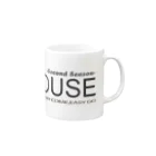 TOPSTAGEshopのBUZZ HOUSE 2nd Mug :right side of the handle