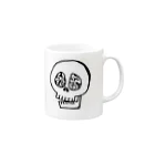 後で考えるの後で考える Mug :right side of the handle