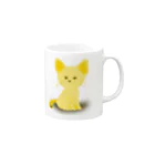 Qsarkの子犬 Mug :right side of the handle