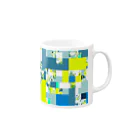 ARTWORKSのGlitch Mug :right side of the handle