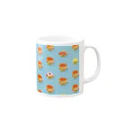 ARTWORKSのBounce Burger Mug :right side of the handle