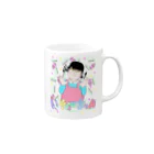 ぐらんトン坊やの売店のいそべちゃん（アイドル） Mug :right side of the handle