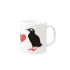 BANJOの赤い足の天使★ケイマフリ Mug :right side of the handle
