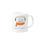 ゆづき　-柚月-のあったかハートマグカップ Mug :right side of the handle