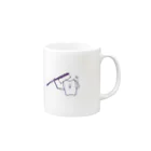 dede_shopの【自分磨き】 Mug :right side of the handle