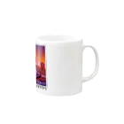 unknown＋storeのCRUISING MEMORIES Mug :right side of the handle