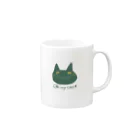 Sheiscrazyのオーマイキャット Mug :right side of the handle