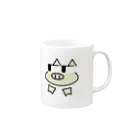 単なるヲタ男なディープグッズのStepu Color Ver. Mug :right side of the handle