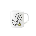 ほわほわShopのほわウサとでかけよう♪♪♪ Mug :right side of the handle