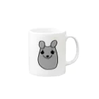 morinonakaの困ったちゃん～ねずみ～ Mug :right side of the handle