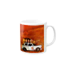 hanmi-chanのソビエトの車 Mug :right side of the handle