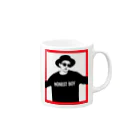 PNKのHONEST　BOY Mug :right side of the handle