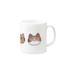 犬小屋のいぬが描いたうにちゃんめんまちゃん Mug :right side of the handle