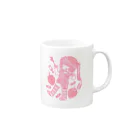 bootnoonのぺろぺろcandyあっかんべー Mug :right side of the handle
