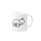 かわいいの大学のいやしのトイプードル Mug :right side of the handle