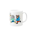 THE DOUBUTSU-ZOO SHOPのどうぶつーズ Mug :right side of the handle