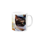 TM.BASEの猫 Mug :right side of the handle