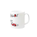 OMENYAのこっちゃん(ロゴ入り) Mug :right side of the handle