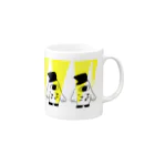 SELECTSHOP MTIのひゃくめちゃん-カラー Mug :right side of the handle