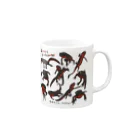 あとりえ・おすとらのアカハライモリ２ Mug :right side of the handle