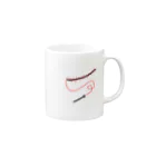 からあげ市場の糸と針 Mug :right side of the handle