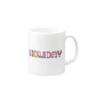 elic0514のHOLIDAY マグカップの取っ手の右面