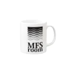 MFSのMFS room trim5(黒) Mug :right side of the handle