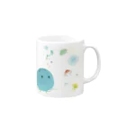 ぜぇりーぶーぶのともだちたくっさーん Mug :right side of the handle