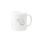 ぐみちゃんのお店のおひるねこ Mug :right side of the handle