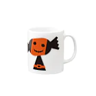 東京モンスタのハロウィンキティ☆パンプ Mug :right side of the handle