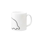 Takechan shopの【オバケキョウリュウ】トリケラトプス Mug :right side of the handle