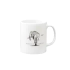 マイペースカフェのcaffe Zoo Elephant Mug :right side of the handle