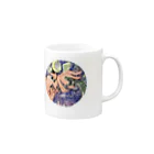 Yoshikoのふくろうとへび Mug :right side of the handle