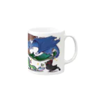 ぴくとのドラクラ Mug :right side of the handle