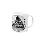 yt19380709の＃いくぞ岩田屋　　熊本城 Mug :right side of the handle