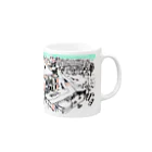 yt19380709の＃いくぞ岩田屋　　さらば東京駅 Mug :right side of the handle