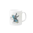 ⌘うさぎとアタシ⌘のHELLO Mug :right side of the handle