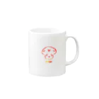 亀虎のマッシュルームLOVE Mug :right side of the handle