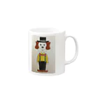 パンダちゃんマーケットのジェントルドッグ Mug :right side of the handle