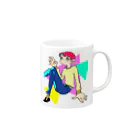 apuapuの赤毛のboyくん Mug :right side of the handle