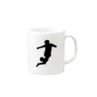 チェゲラッチョのサッカー Mug :right side of the handle