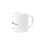 字余アクセルのc-1 Mug :right side of the handle