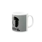 koseihaのkissing Mug :right side of the handle