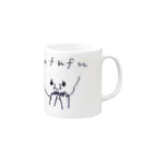 ナガキパーマの展示販売会ufufu展記念 Mug :right side of the handle