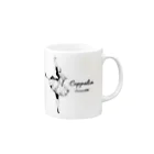 Ballet tiara shop EstherのCopperia Mug :right side of the handle