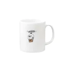 くらげのドローンねこ Mug :right side of the handle