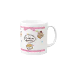 Mizutamariのふわわんクリイヌ Mug :right side of the handle