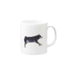 ゆきちのすやすや柴犬ゆきち Mug :right side of the handle