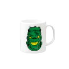 TOMOKUNIのフランケン FACE【カラー】 Mug :right side of the handle